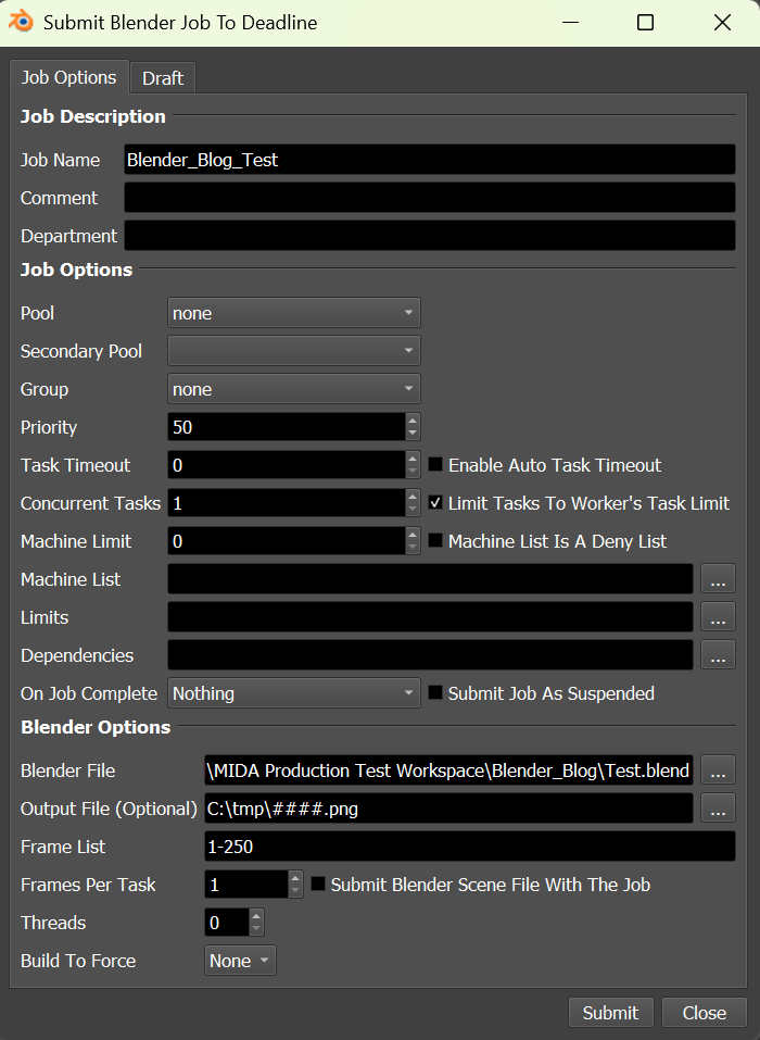 How to Submit your Job – LCC Render Farm