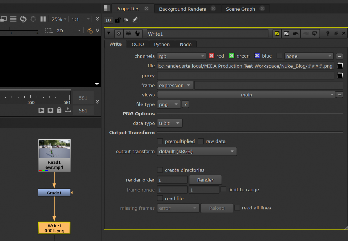 Launch and File Path Location – LCC Render Farm
